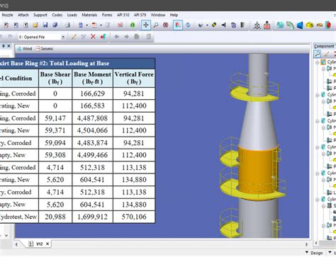 wrc 107 nozzle load calculation excel